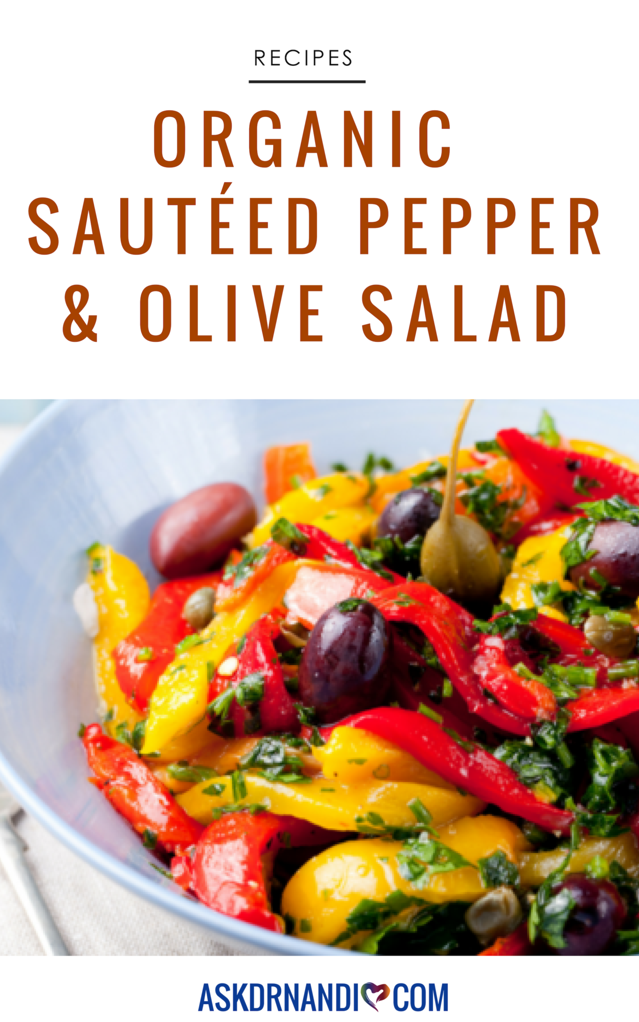 Sautéed Pepper & Olive Salad - Ask Dr Nandi