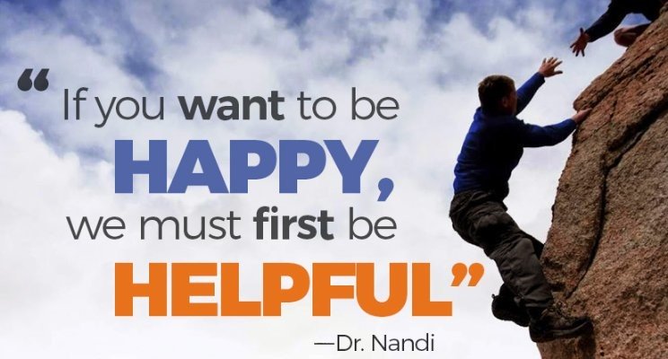 Dr. Nandi Quote on Purpose