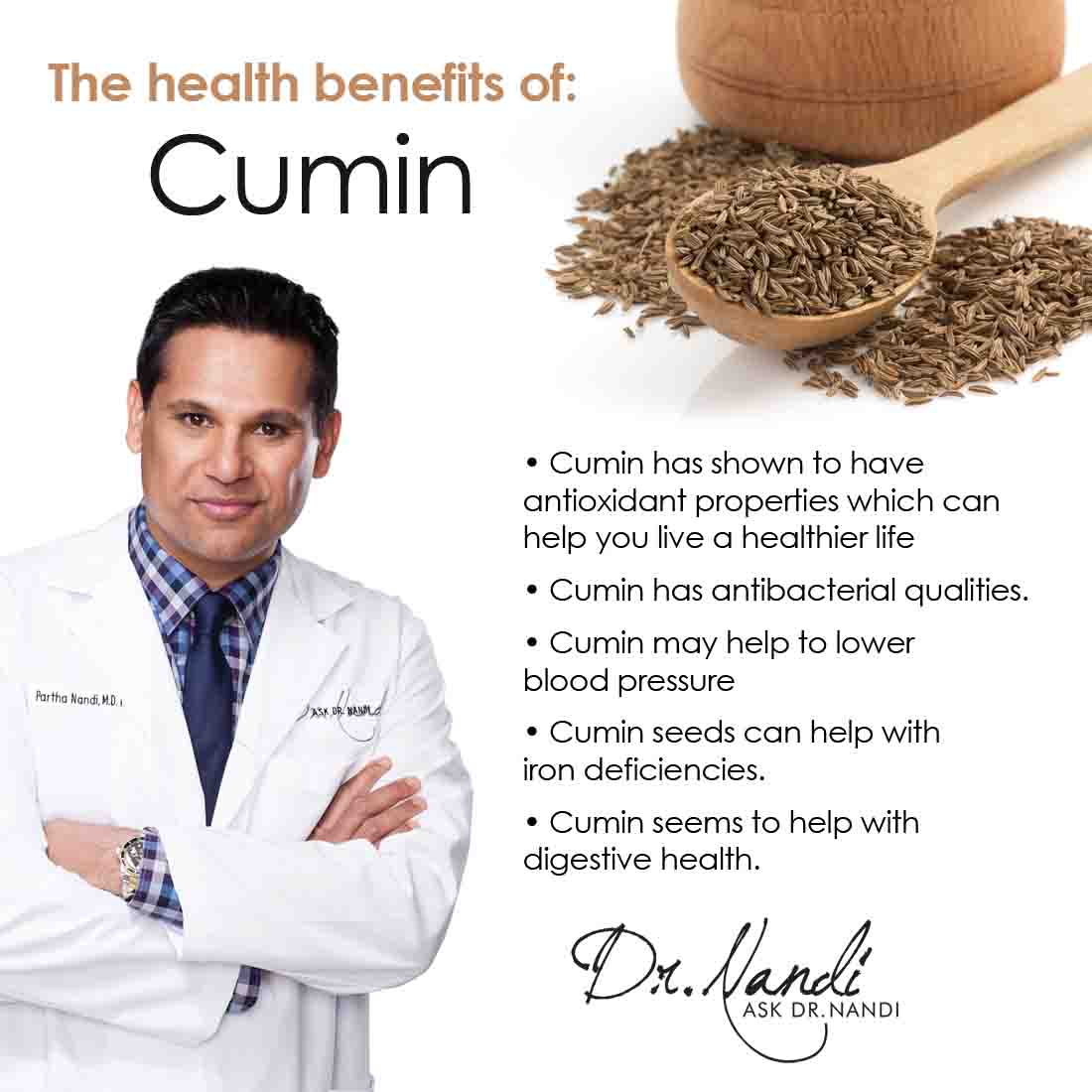 Dr Nandi Health Benefits of Cumin