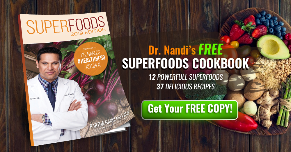 Dr. Nandi's Superfoods Cookbook 2019 edition
