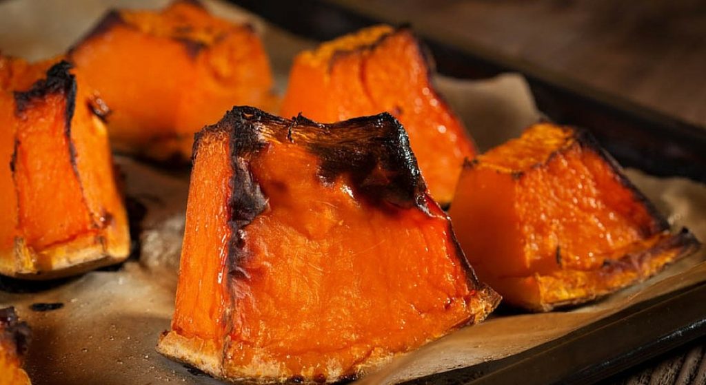 Spicy Roasted Pumpkin