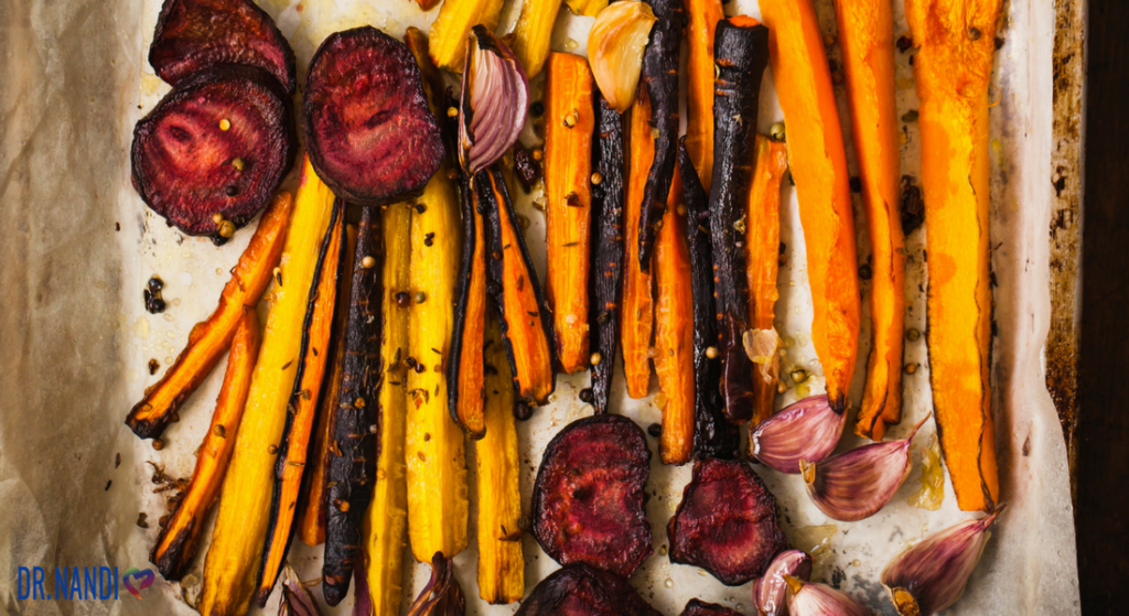 Apple Cider Roasted Vegetables