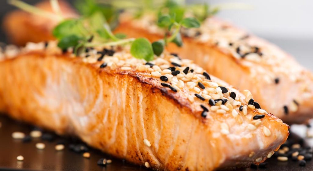 Ginger sesame Salmon