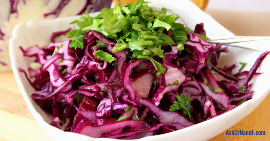 Red Cabbage Salad