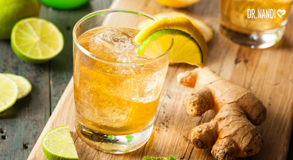 Spicy Ginger Soda