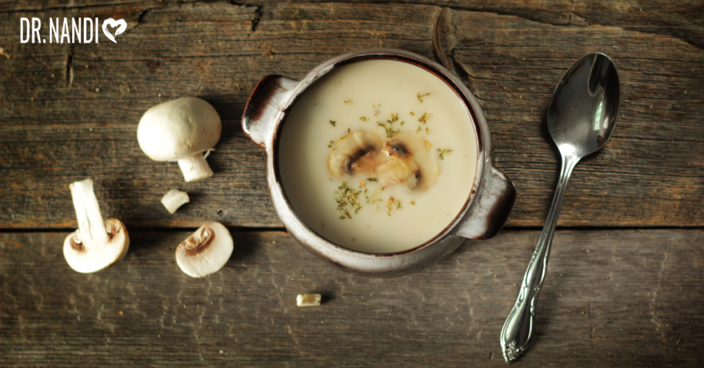 Vegan Mushroom Soup Recipe
