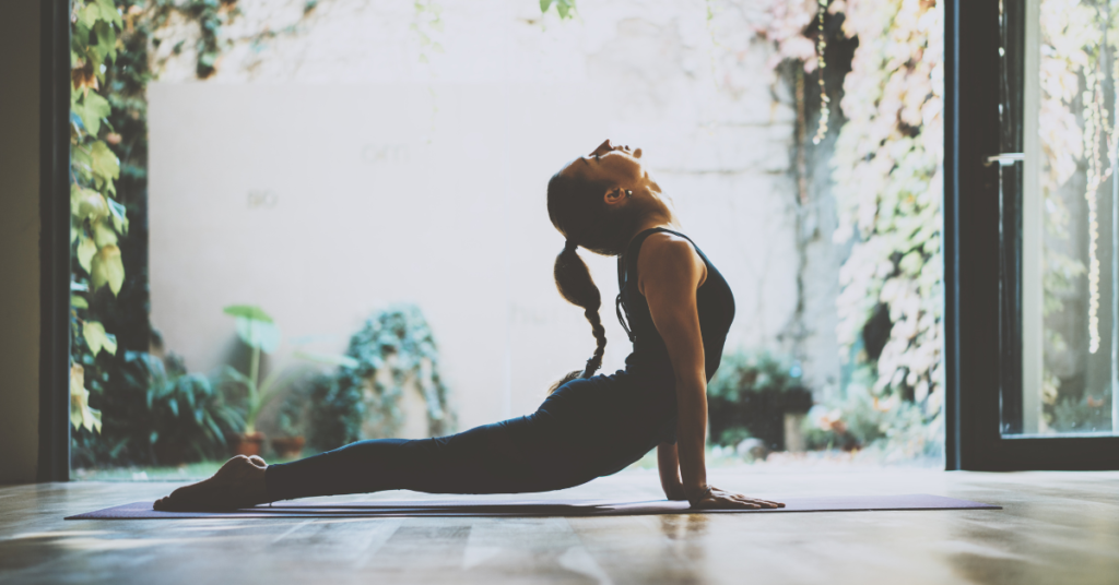 Yoga poses for thyroid health